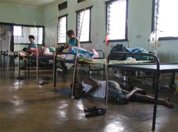 Die Kranken-Stationen 1-5