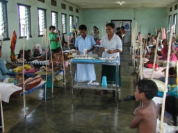 Die Kranken-Stationen 1-5