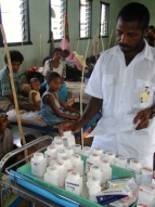 Die Kranken-Stationen 1-5