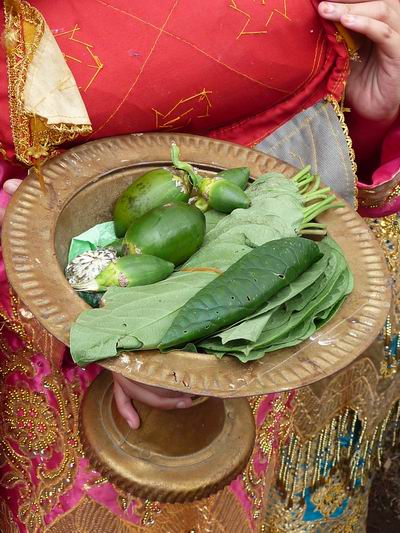 Betelnuss-Teller Sirih Minangkabau