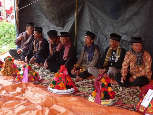 Adat-Versammlung pacu jawi