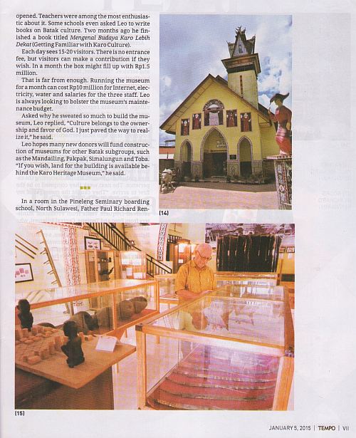 Tempo Karo Museum Joosten