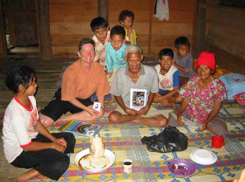 Schreiber mit Familie Simalango