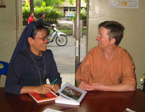 Schreiber und Sr. Dominika