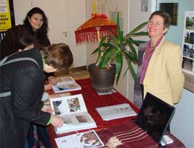 Buchstand in Stuttgart Buchstand in Stuttgart
