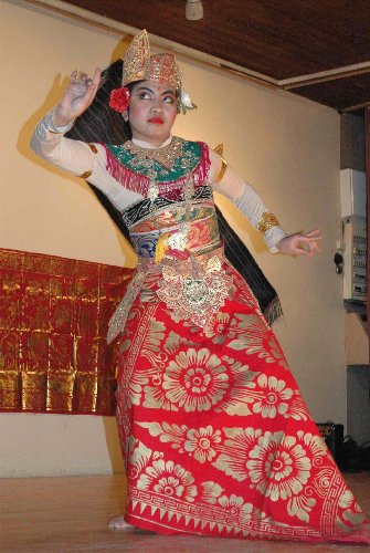 Balinesische Kriegerin