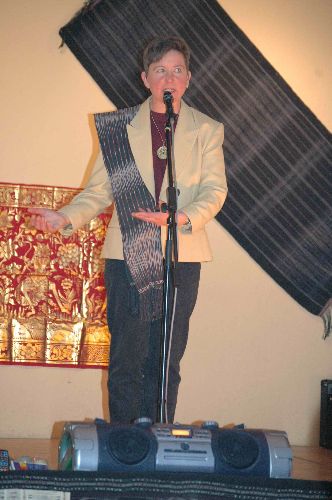 Schreiber bedankt sich