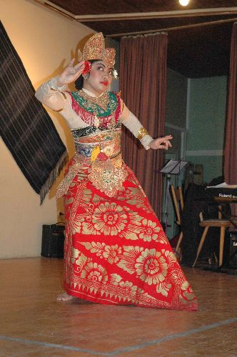 balinesische Kriegerin