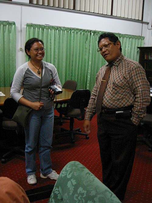 Ita Siregar interwiet Direktor Parsaribu