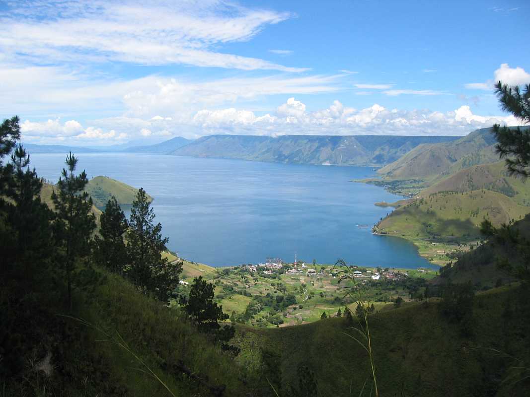 Tongging Panorama Blick auf Tongging